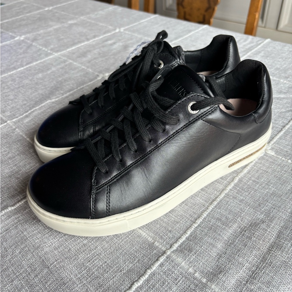 Birkenstock Black Leather Women's Sneakers